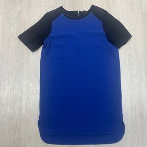 H&M Casual Dress in Royal Blue and Black